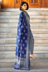 UAE-3 Piece Printed Lawn Suit