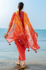 UAE-3 Piece Printed Lawn Suit