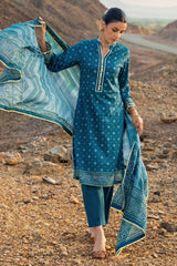 UAE-3 Piece Printed Lawn Suit