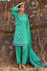UAE-3 Piece Printed Lawn Suit