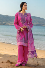 UAE-3 Piece Printed Lawn Suit