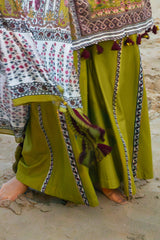 UAE-3 Piece Printed Lawn Suit with Dupatta CL-62069 A