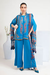 UAE-3 Piece Printed Lawn Suit with Dupatta CL-62070 A