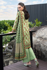 UAE-3 Piece Printed Lawn Suit with Dupatta CL-62075 B