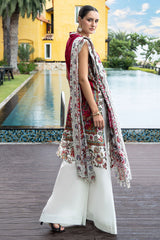 UAE-3 Piece Printed Lawn Suit
