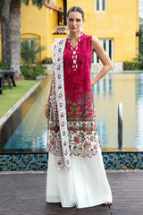 UAE-3 Piece Printed Lawn Suit