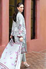 UAE-3 Piece Printed Lawn Suit