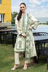 UAE-3 Piece Printed Lawn Suit