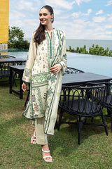 UAE-3 Piece Printed Lawn Suit