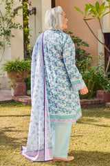 UAE-3 Piece Printed Lawn Suit with Dupatta CL-62086 B