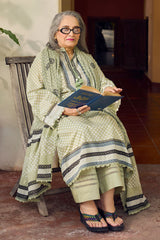 UAE-3 Piece Printed Lawn Suit with Dupatta CL-62103 B