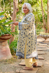 UAE-3 Piece Printed Lawn Suit with Dupatta CL-62104 B