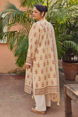 UAE-3 Piece Printed Lawn Suit with Dupatta CL-62107 A