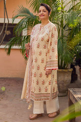 UAE-3 Piece Printed Lawn Suit with Dupatta CL-62107 A