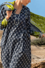 UAE-3 Piece Printed Lawn Suit CL-62109 A