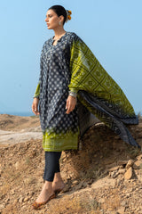 UAE-3 Piece Printed Lawn Suit CL-62109 A