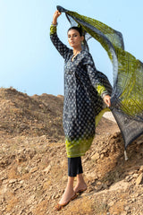 UAE-3 Piece Printed Lawn Suit CL-62109 A