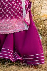 UAE-3 Piece Printed Lawn Suit CL-62109 B