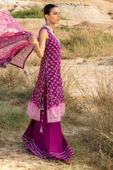 UAE-3 Piece Printed Lawn Suit CL-62109 B