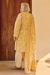 UAE-3 Piece Printed Lawn Suit with Dupatta CL-62113 A