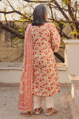 UAE-3 Piece Printed Lawn Suit with Dupatta CL-62113 B