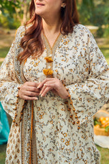 UAE-3 Piece Printed Lawn Suit with Dupatta CL-62117 A
