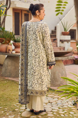 UAE-3 Piece Printed Lawn Suit with Dupatta CL-62117 B