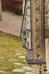 UAE-3 Piece Printed Lawn Suit with Dupatta CL-62117 B