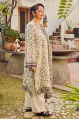 UAE-3 Piece Printed Lawn Suit with Dupatta CL-62117 B