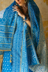 UAE-3 Piece Printed Lawn Suit CL-62134 B