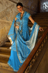 UAE-3 Piece Printed Lawn Suit CL-62134 B