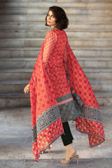 UAE-3 Piece Printed Lawn Suit CL-62148 A