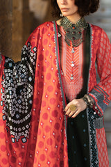UAE-3 Piece Printed Lawn Suit CL-62148 A