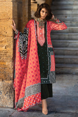 UAE-3 Piece Printed Lawn Suit CL-62148 A