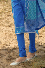 UAE-3 Piece Printed Lawn Suit CL-62148 B