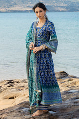 UAE-3 Piece Printed Lawn Suit CL-62149 B