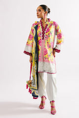 UAE-3 Piece Printed Lawn Suit with Dupatta CL-62161
