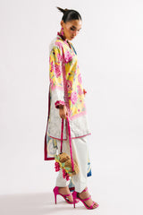 UAE-3 Piece Printed Lawn Suit with Dupatta CL-62161