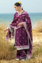 UAE-3 Piece Printed Lawn Suit CL-62168 A