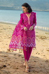 UAE-3 Piece Printed Lawn Suit CL-62170 B