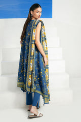 UAE-3 Piece Printed Lawn Suit CL-62205 B