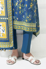 UAE-3 Piece Printed Lawn Suit CL-62205 B