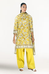 UAE-3 Piece Printed Lawn Suit