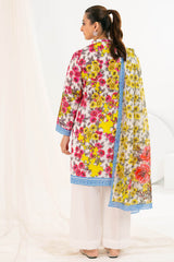 UAE-3 Piece Printed Lawn Suit