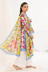 UAE-3 Piece Printed Lawn Suit