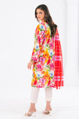 UAE-3 Piece Printed Lawn Suit