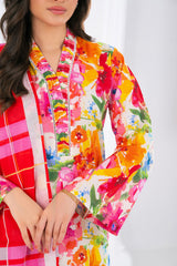 UAE-3 Piece Printed Lawn Suit