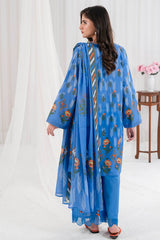 UAE-3 Piece Printed Lawn Suit