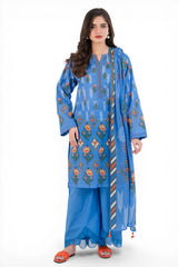 UAE-3 Piece Printed Lawn Suit