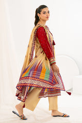 UAE-3 Piece Printed Lawn Suit